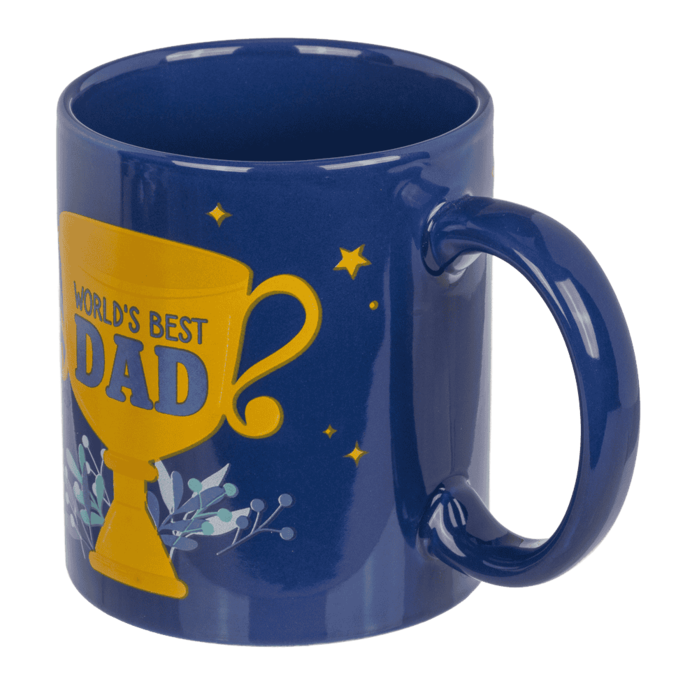 "Geschenkset, World's Best Dad, Becher und Socken,"