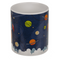 Becher, Space, aus Steingut, 8 x 10 cm,