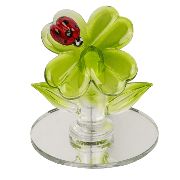 Glas-Glückssymbole, 4,5  cm,