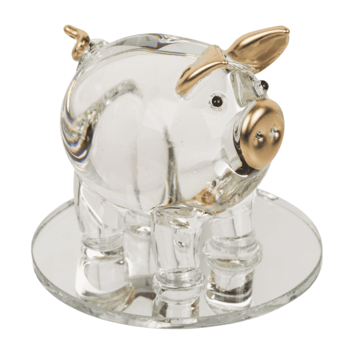Glas-Glückssymbole, 4,5  cm,
