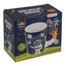 Becher mit Raketengriff, Space, 13 x 13,5 cm,