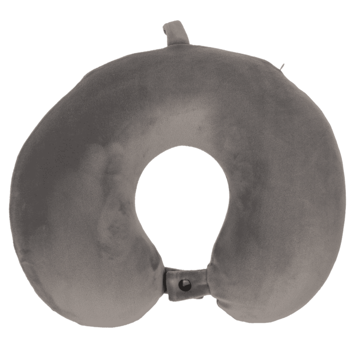 Rundes Nackenkissen aus Memory Foam, 30 x 30 cm,