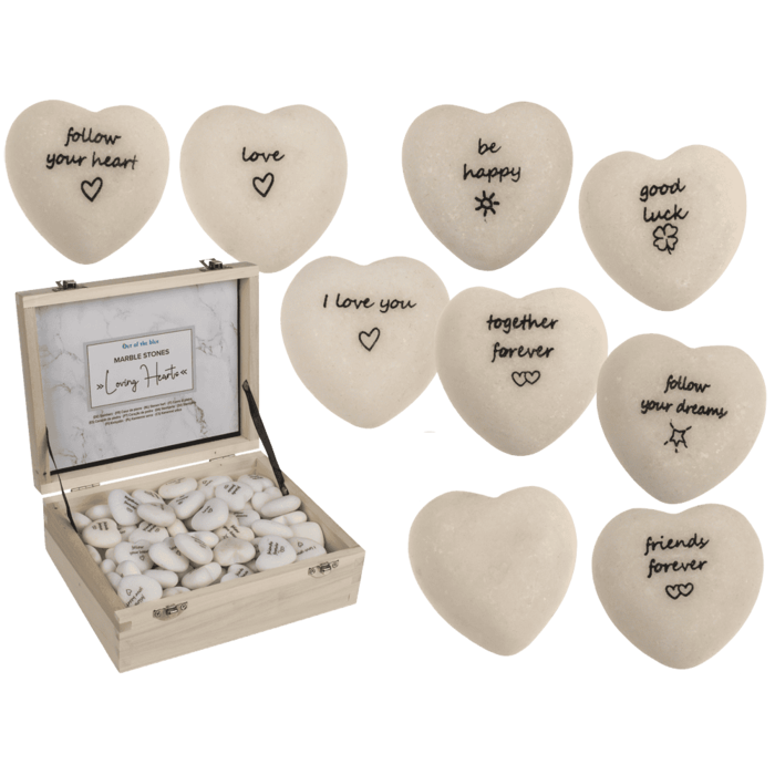 Loving Hearts, aus Marmor,