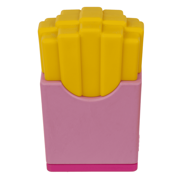 "Radiergummi und Doppelanspitzer, ""Pommes"""