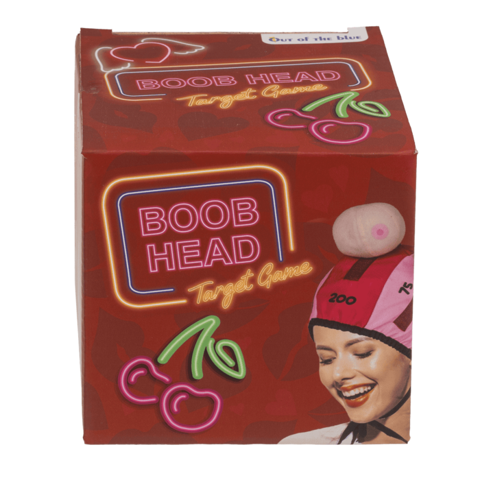 Boob Head Game, mit 1 Hut und 3 Brüsten/Bällen,