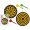 Mini-Dartspiel mit 3 Darts, D: 15 cm,