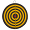 Mini-Dartspiel mit 3 Darts, D: 15 cm,