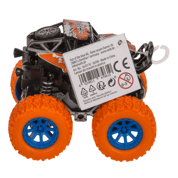 Monster-Truck,  ca. 9,5 x 8 cm,