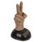 Bewegliche Figur, Peace Zeichen, mit Solarzelle,