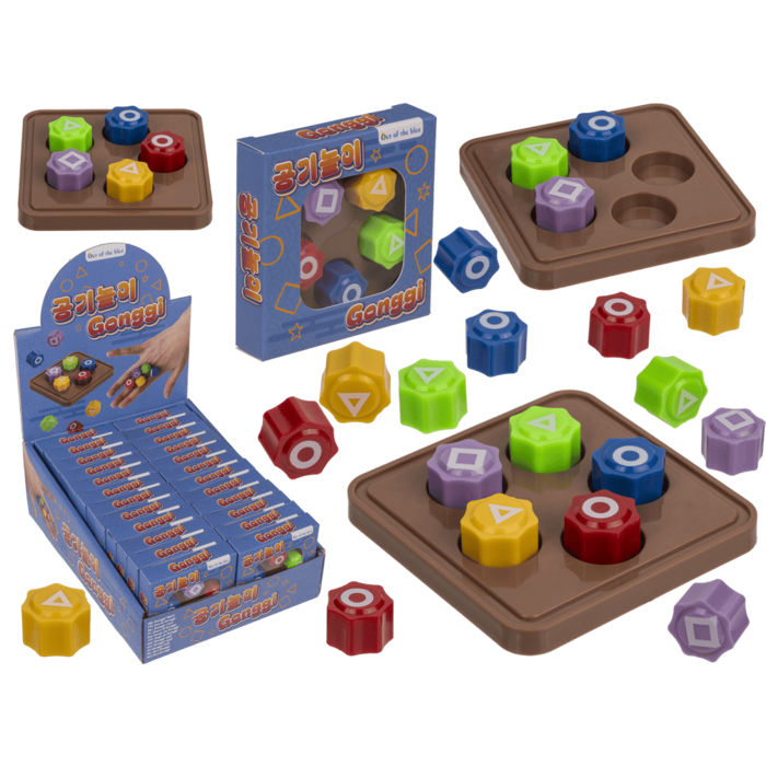 Gonggi-Spiel, ca. 25,5 g,