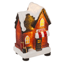 Beleuchtetes Weihnachtshäuschen, 6,5 x 8 cm,