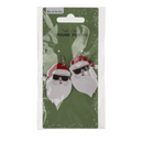 Ohrringe, Funny X-Mas, aus Acryl,