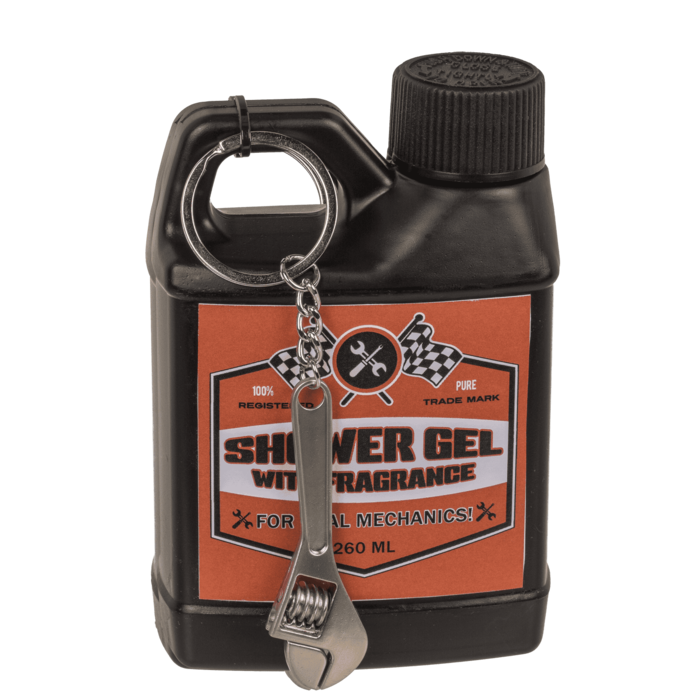 "Duschgel, ""Motoröl-Kanister"", 260 ml,"
