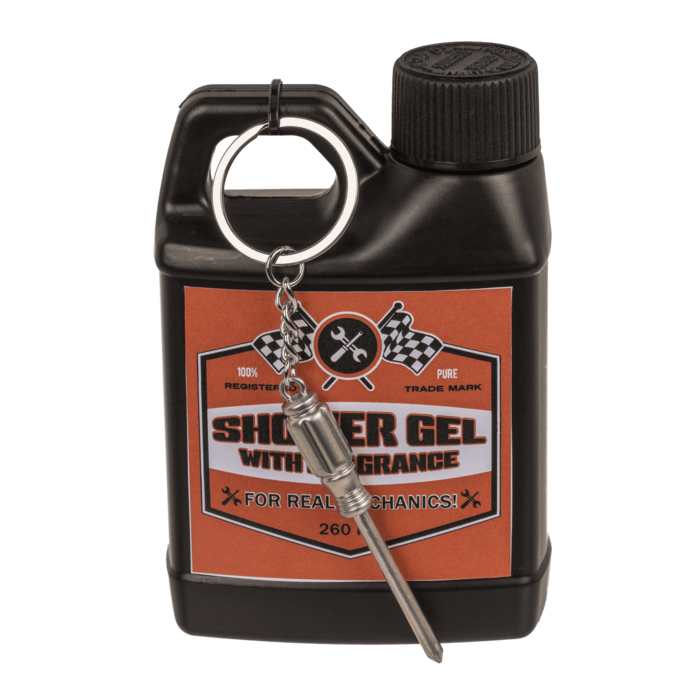 "Duschgel, ""Motoröl-Kanister"", 260 ml,"