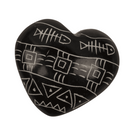 Specksteine, Hearts, mit Gravur,