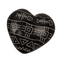 Specksteine, Hearts, mit Gravur,