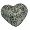 Specksteine, Hearts, mit Gravur,