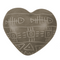 Specksteine, Hearts, mit Gravur,