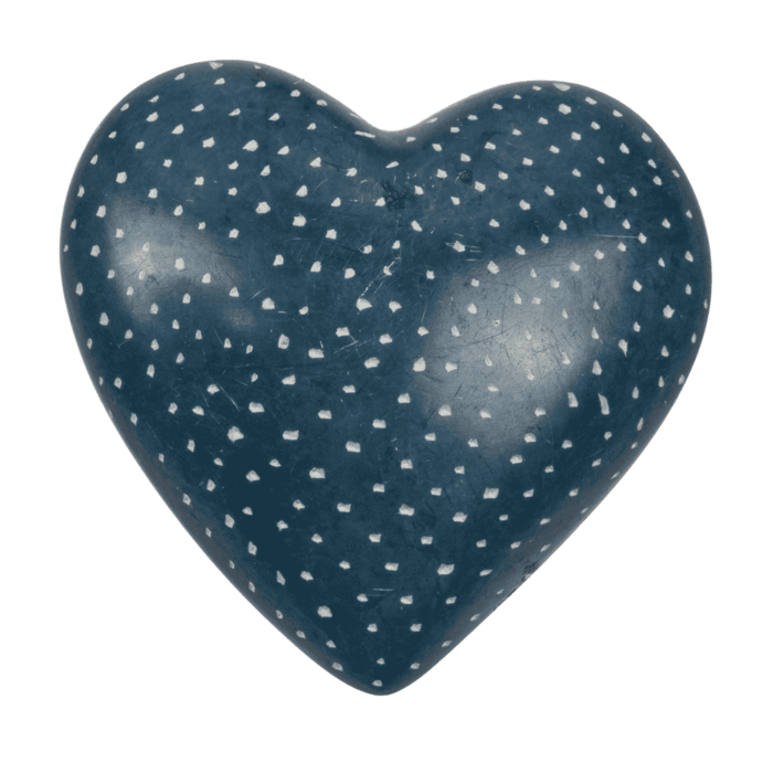 Specksteine, Hearts, mit Gravur,