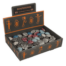 Specksteine, Hearts, mit Gravur,