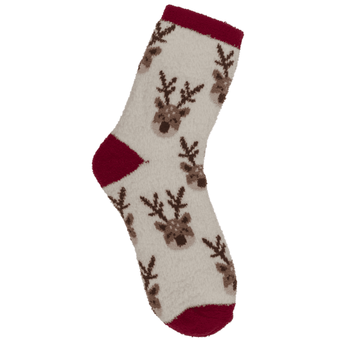 Kuschelsocken, X-MAS, Einheitsgröße 36-42,