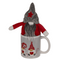 Geschenkset, Gnome, Becher und Wichtel, 8 x 9 cm,