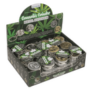 Metall-Schlüsselanhänger, Cannabis Mühle,