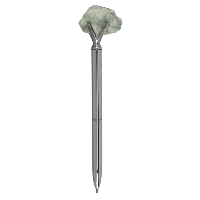 Edelstein-Kugelschreiber, Chakra-Kristalle,