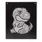 Dinosaurier Neon-Wandbild,