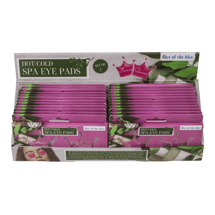Heiß&Kalt Spa-Augenpads, in Kronenform,