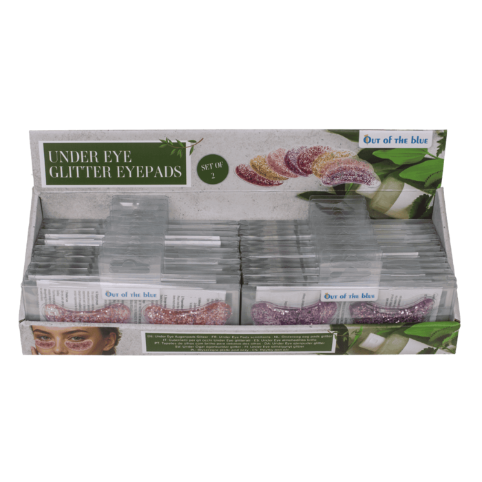 Under Eye Augenpads, Glitter,