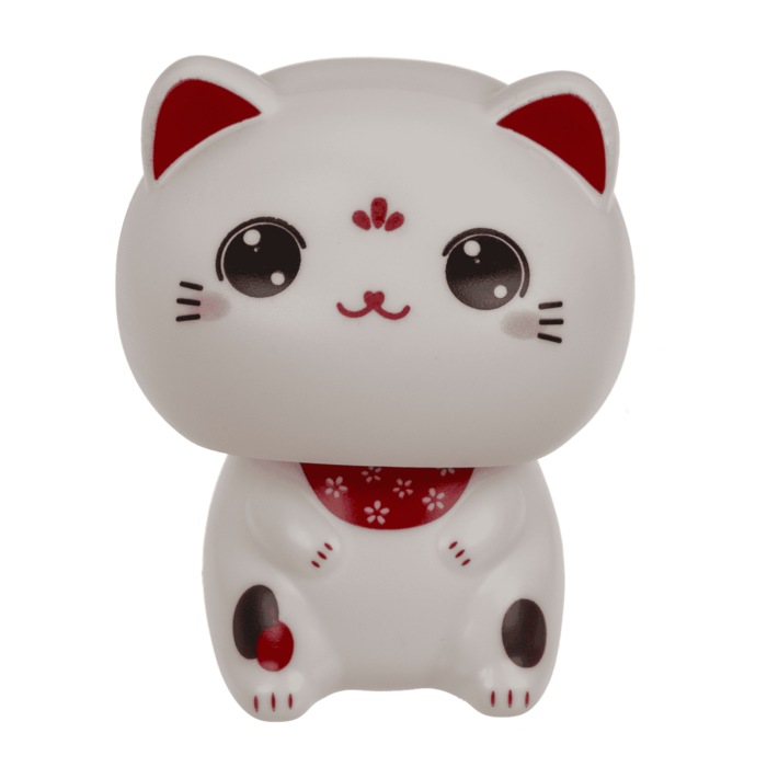 Winkekatze, mit Solarzelle, 5,5 cm,