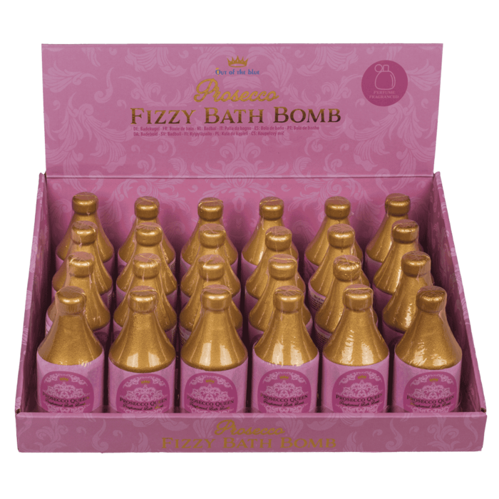 Sprudelnde Badekugel, Prosecco,