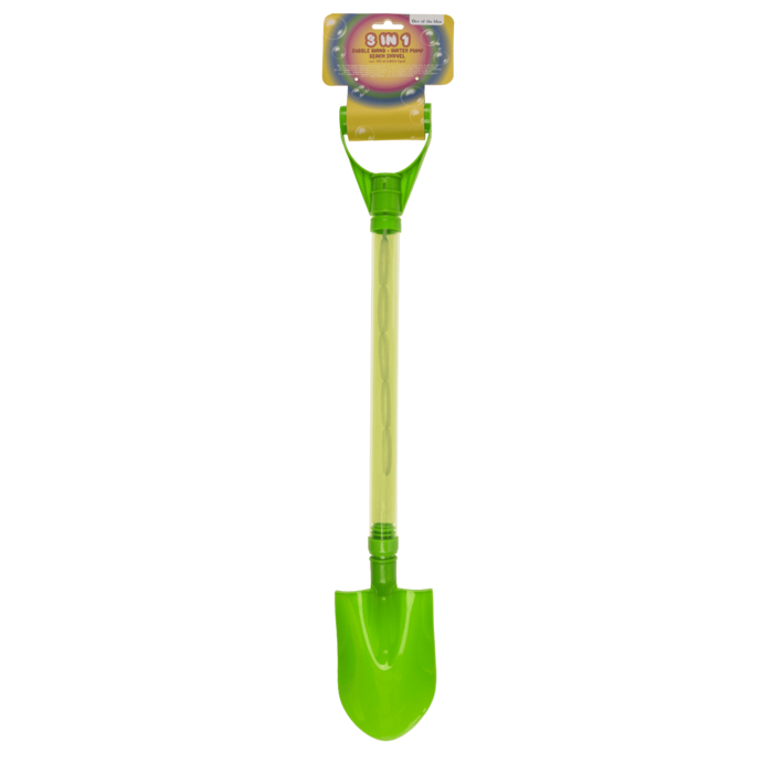 3-in-1 Seifenblasen,Wasserpumpe und Strandschaufel
