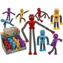 Stretch-Tube, Roboter, 14,5 x 15 cm,