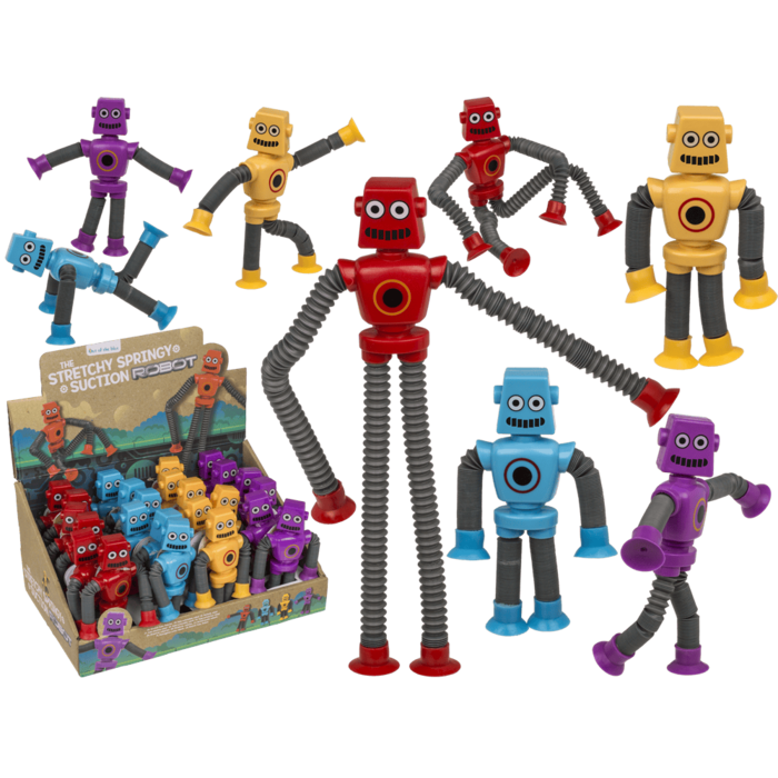 Stretch-Tube, Roboter, 14,5 x 15 cm,