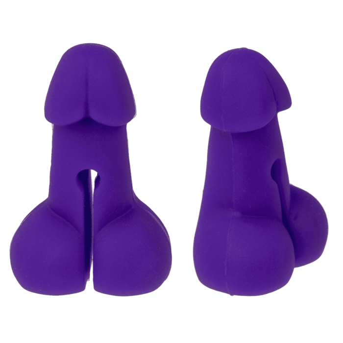 Glasmarker, Penis,  aus Silikon,