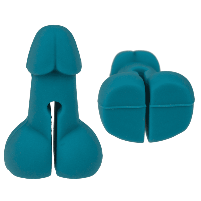 Glasmarker, Penis,  aus Silikon,