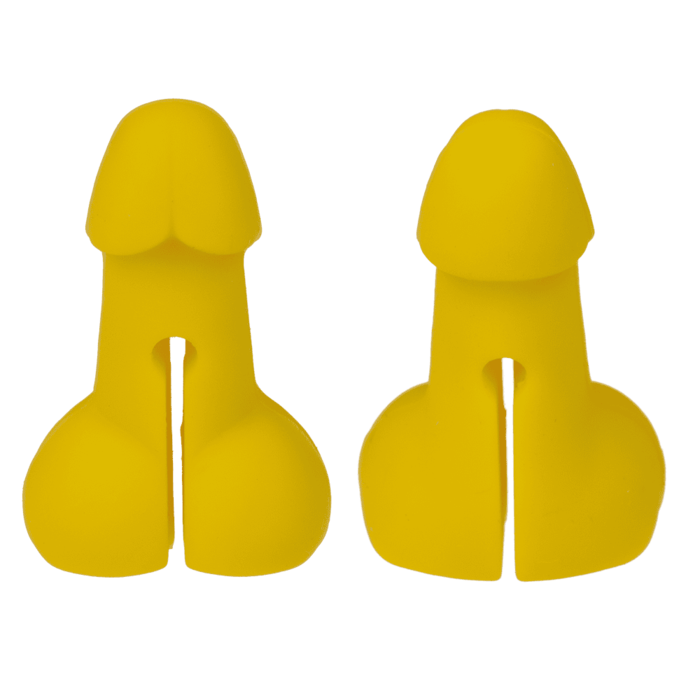 Glasmarker, Penis,  aus Silikon,