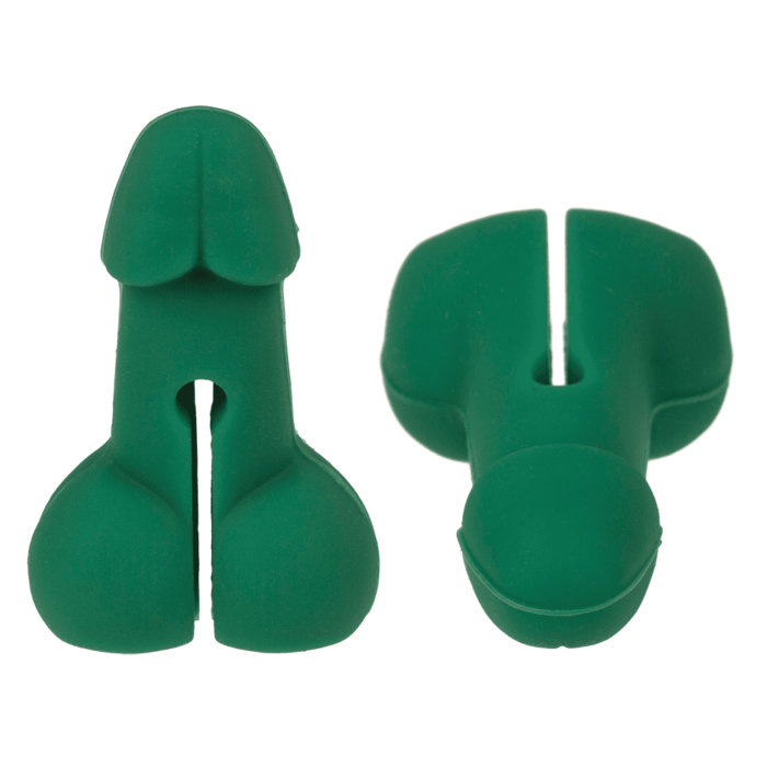Glasmarker, Penis,  aus Silikon,
