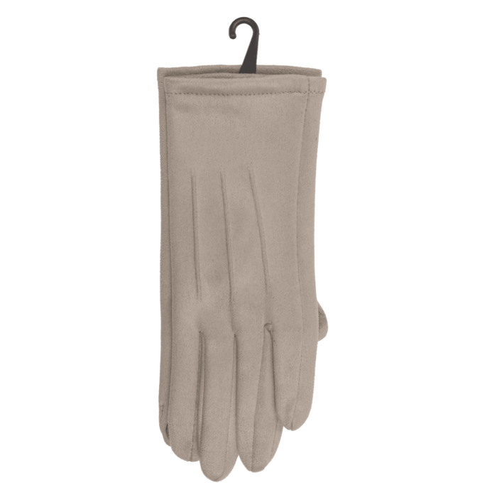 Winter-Handschuhe aus Wildleder-Imitat,
