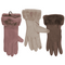 Winter-Handschuhe aus Wildleder-Imitat,
