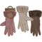 Winter-Handschuhe aus Wildleder-Imitat,