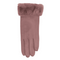 Winter-Handschuhe aus Wildleder-Imitat,