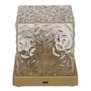 Acryl-Lampe, Waves, 11,5 x 11,5 x 11,5 cm,