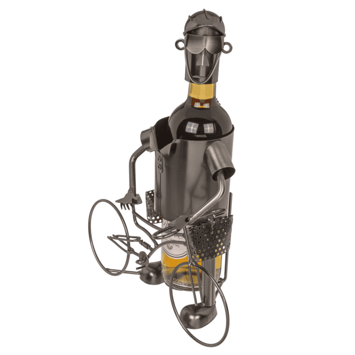 Metall-Flaschenhalter, Fahrradfahrer,