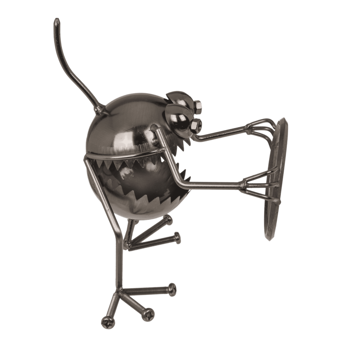 Metall-Flaschenhalter, Monster,
