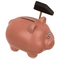 Spardose, Comic Schwein mit Hammer, 11 x 9 cm,