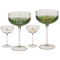 Cocktailglas-Set, Cocktail King und Cocktail Queen