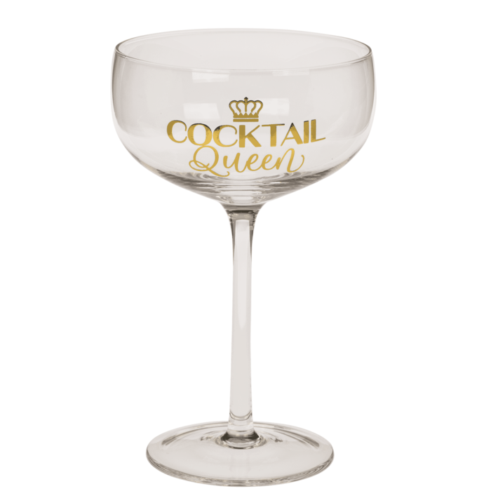 Cocktailglas-Set, Cocktail King und Cocktail Queen